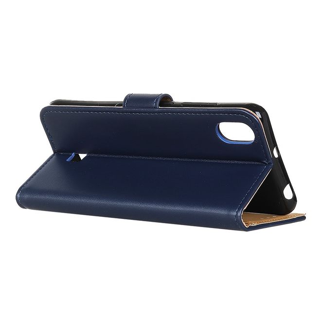 LG K20 (2019) Phone Case - Classic II Leather Bookcover Series - Blue