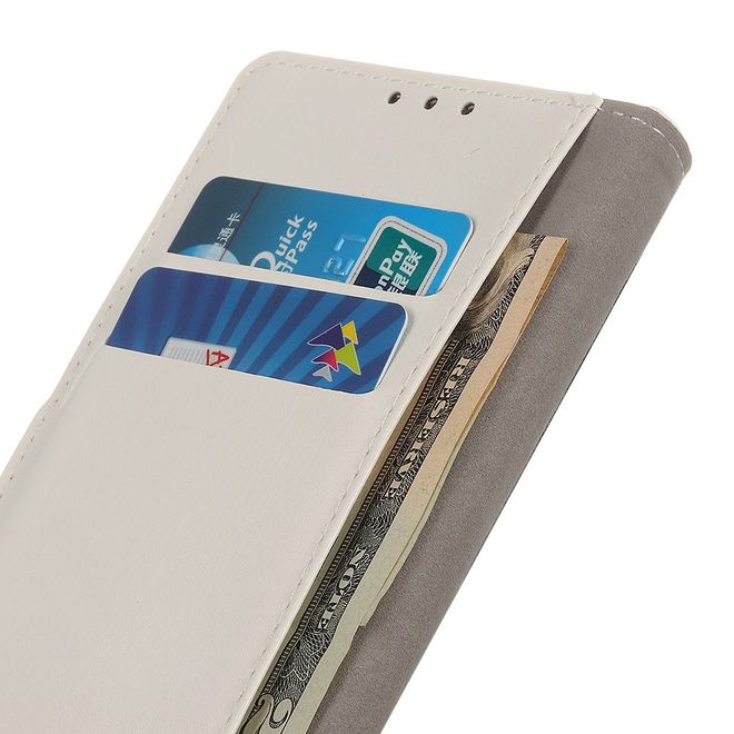 LG K20 (2019) Handy Hülle - Leder Bookcover Image Series - schlichte Blumen