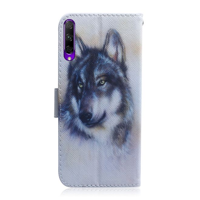 Huawei Honor 9X Handy Hülle - Leder Bookcover Image Series - Husky