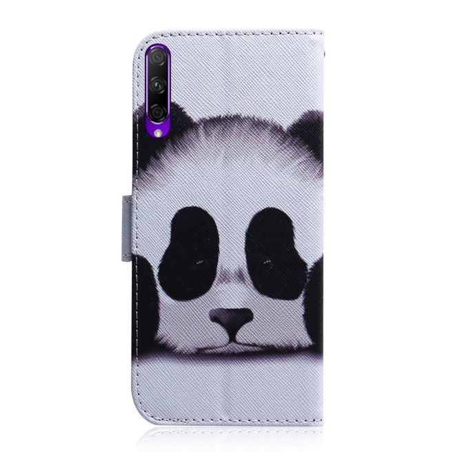 Huawei Honor 9X Handy Hülle - Leder Bookcover Image Series - Panda