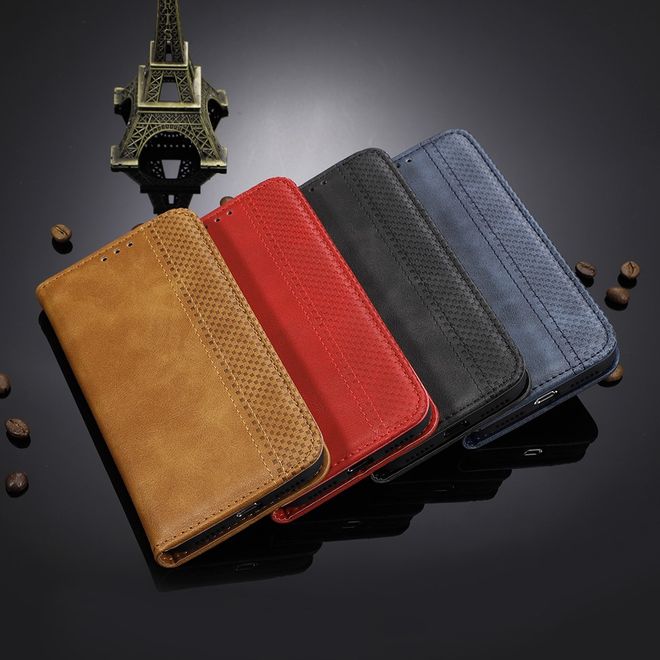 Huawei Honor 9X Phone Case - Vintage III Leather Bookcover Series - Black