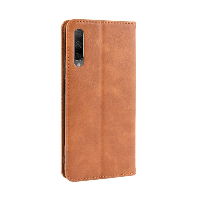 Huawei Honor 9X Phone Case - Vintage III Leather Bookcover Series - Brown