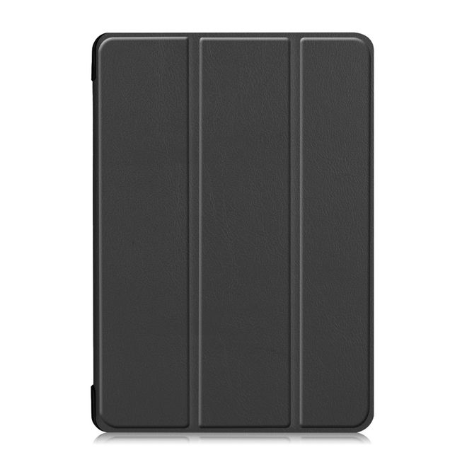 Lenovo Tab M10 Case - Tri-fold Leather Case - Black