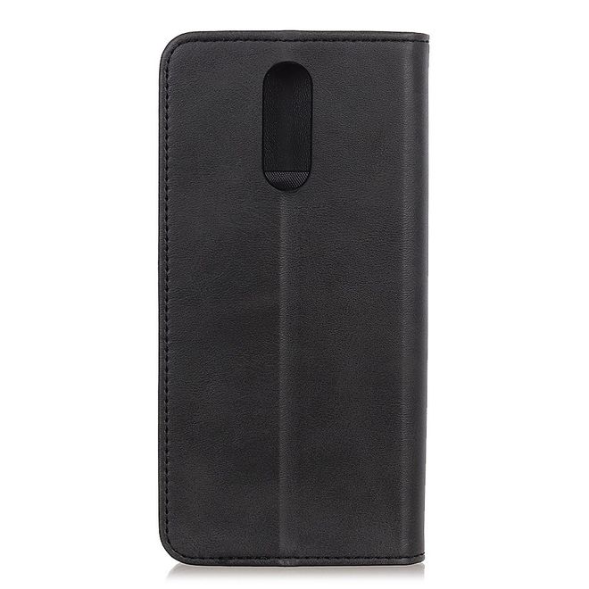 Xiaomi Redmi 8 Handy Hülle - Classic V Leder Bookcover Series - schwarz