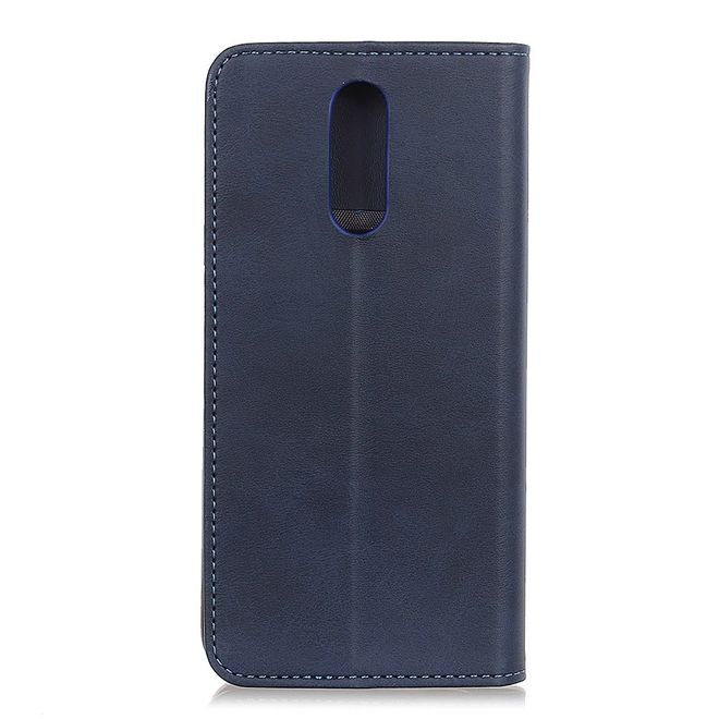 Xiaomi Redmi 8 Handy Hülle - Classic V Leder Bookcover Series - blau