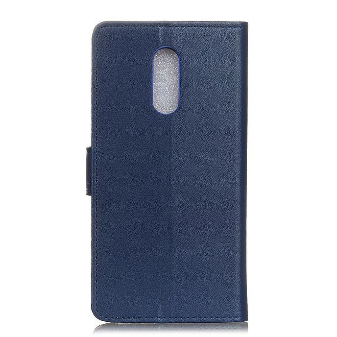 Xiaomi Redmi 8 Handy Hülle - Classic II Leder Bookcover Series - blau