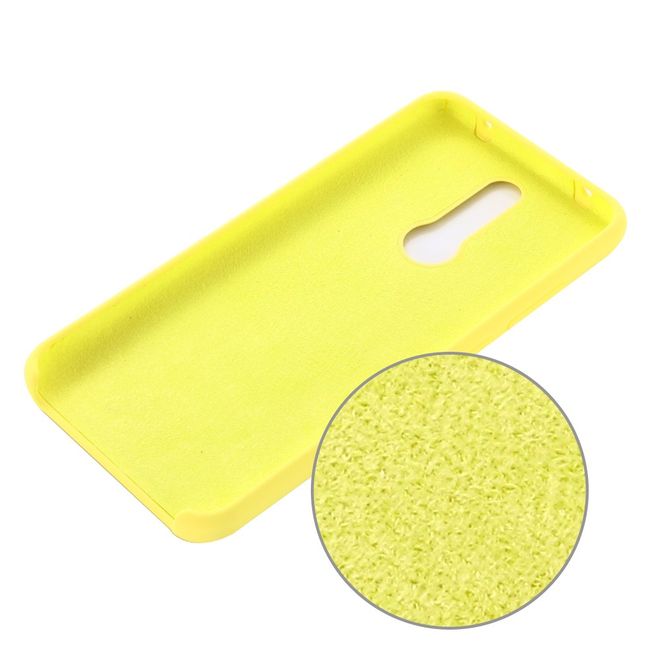 Xiaomi Redmi 8 Hülle - Softcase Silicone Series - gelb
