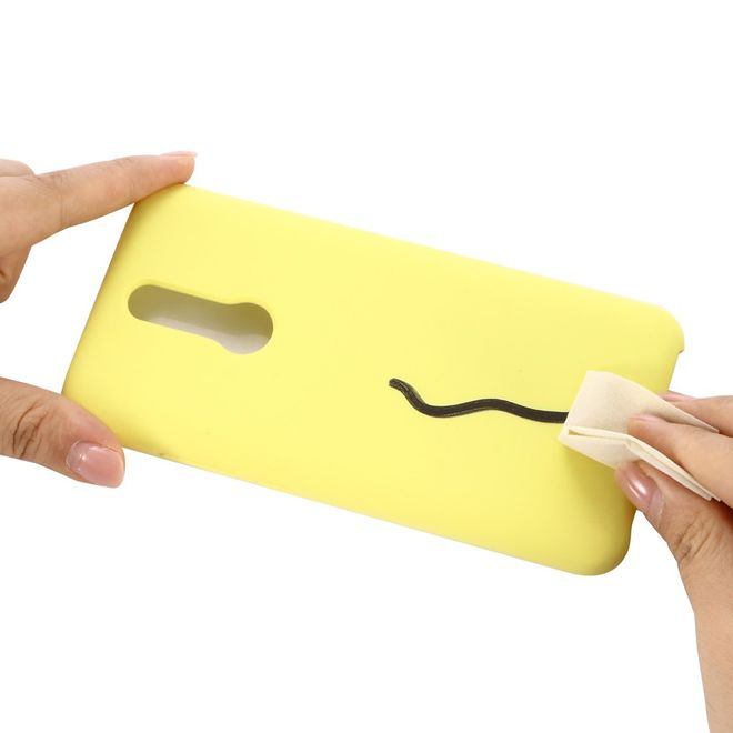 Xiaomi Redmi 8 Hülle - Softcase Silicone Series - gelb