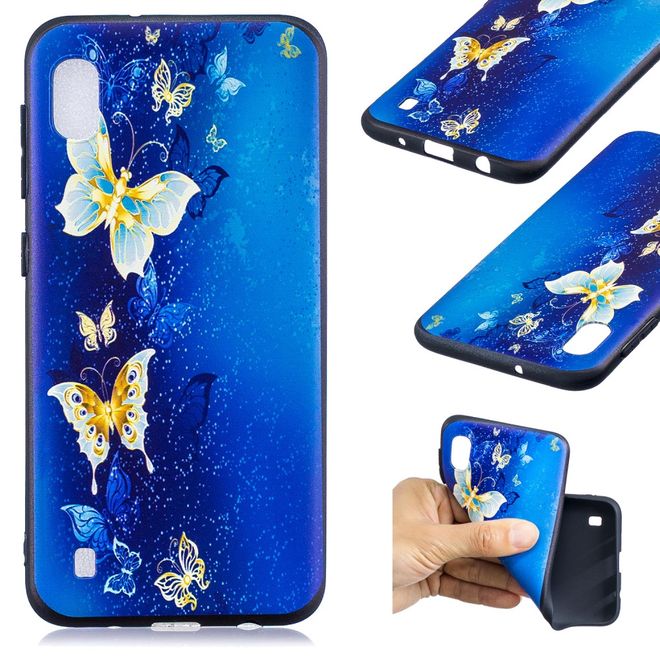 Samsung Galaxy A10 Handyhülle - Softcase Image Plastik Series - kleine Schmetterlinge
