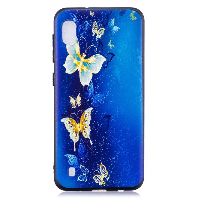 Samsung Galaxy A10 Handyhülle - Softcase Image Plastik Series - kleine Schmetterlinge