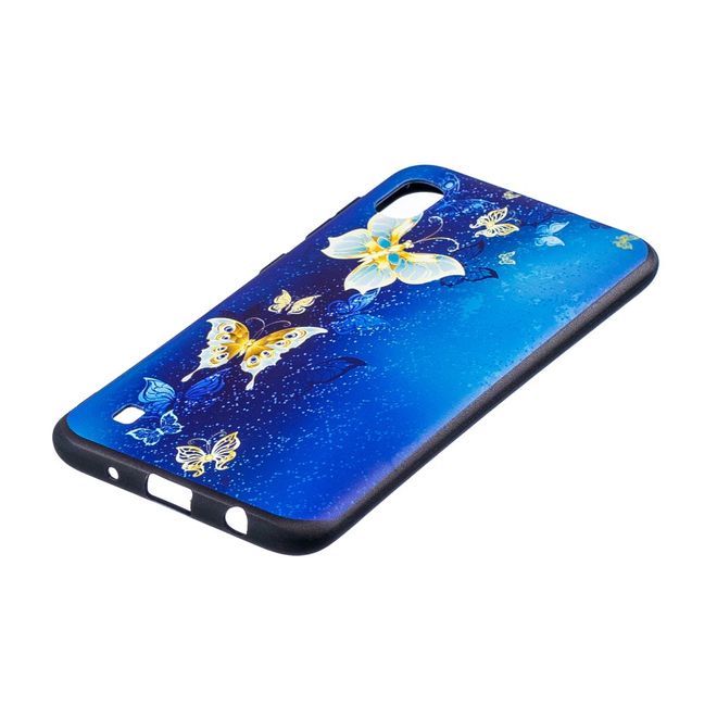 Samsung Galaxy A10 Handyhülle - Softcase Image Plastik Series - kleine Schmetterlinge