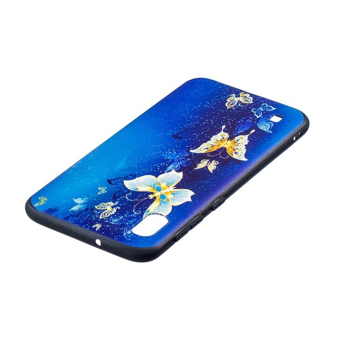 Samsung Galaxy A10 Handyhülle - Softcase Image Plastik Series - kleine Schmetterlinge