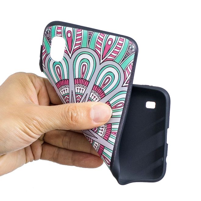 Samsung Galaxy A10 Handyhülle - Softcase Image Plastik Series - symmetrisches Muster