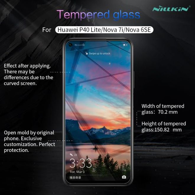 Nillkin - Huawei P40 Lite Schutzfolie 0,2 mm - Folie aus gehärtetem Glas - H+ PRO Series