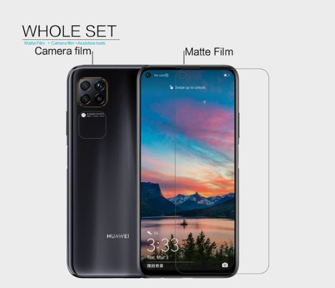 Nillkin - Huawei P40 Lite Display Schutzfolie - Matt Anti-Glare - Matte Whole Set Series