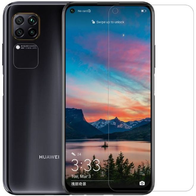 Nillkin - Huawei P40 Lite Schutzfolie - Super Clear Whole Set Series