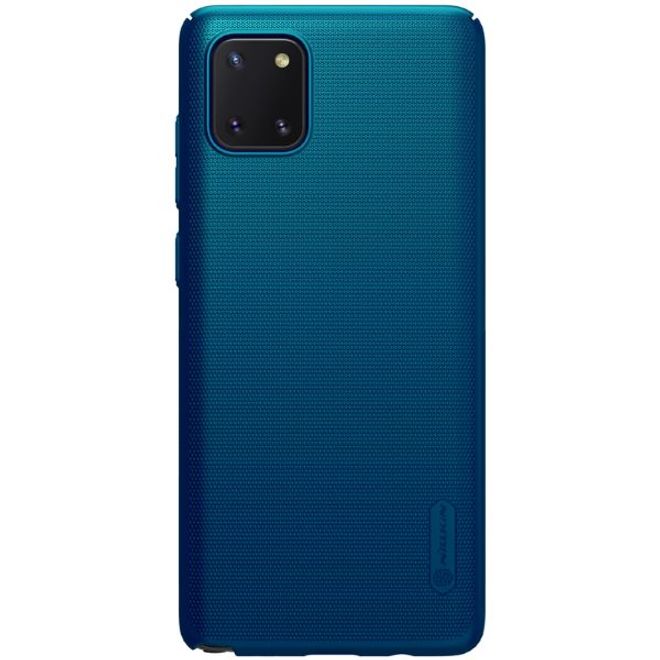 Nillkin - Samsung Galaxy Note 10 Lite Hülle - Plastik Case - Super Frosted Shield Series - blau
