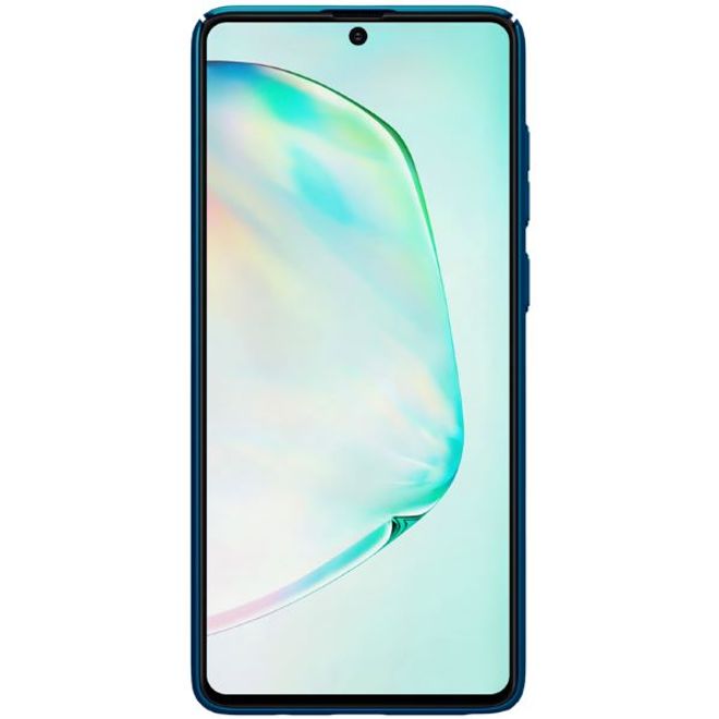 Nillkin - Samsung Galaxy Note 10 Lite Hülle - Plastik Case - Super Frosted Shield Series - blau