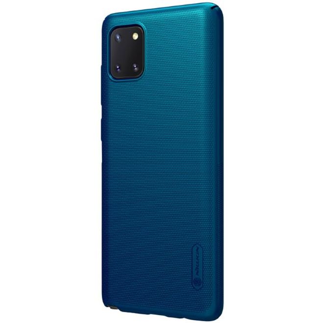 Nillkin - Samsung Galaxy Note 10 Lite Hülle - Plastik Case - Super Frosted Shield Series - blau