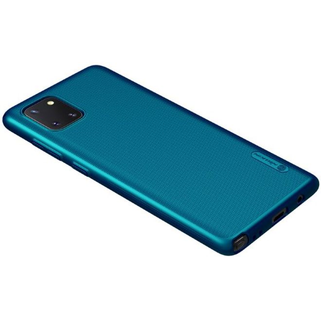 Nillkin - Samsung Galaxy Note 10 Lite Hülle - Plastik Case - Super Frosted Shield Series - blau