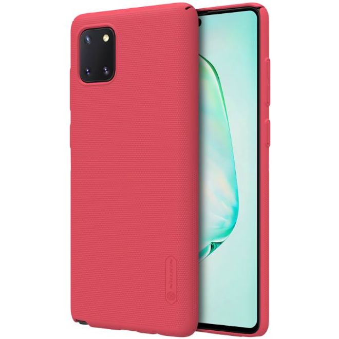 Nillkin - Samsung Galaxy Note 10 Lite Hülle - Plastik Case - Super Frosted Shield Series - rot