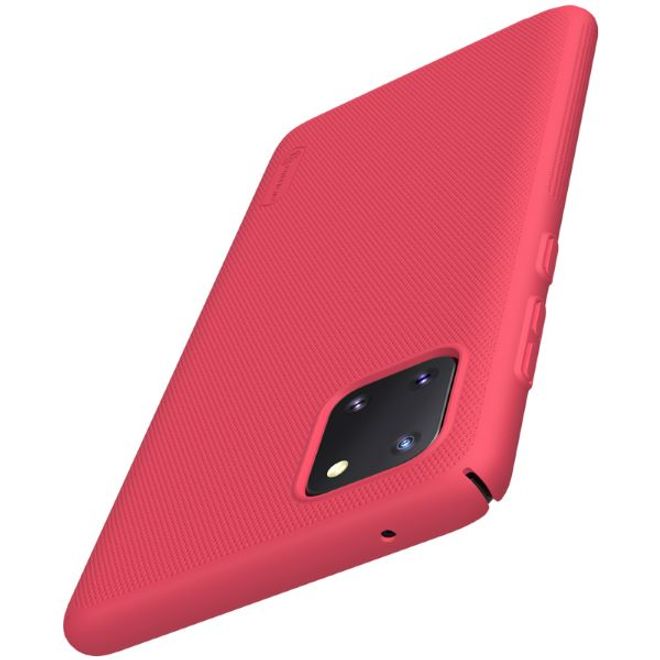 Nillkin - Samsung Galaxy Note 10 Lite Hülle - Plastik Case - Super Frosted Shield Series - rot