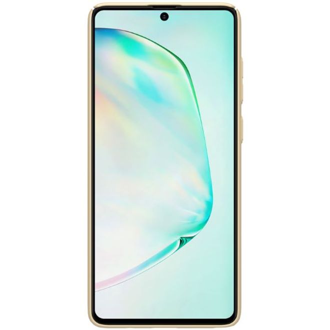 Nillkin - Samsung Galaxy Note 10 Lite Hülle - Plastik Case - Super Frosted Shield Series - gold