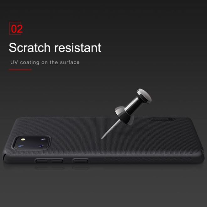 Nillkin - Samsung Galaxy Note 10 Lite Hülle - Plastik Case - Super Frosted Shield Series - gold