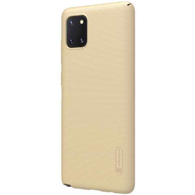 Nillkin - Samsung Galaxy Note 10 Lite Hülle - Plastik Case - Super Frosted Shield Series - gold