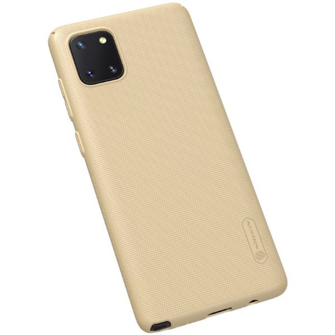 Nillkin - Samsung Galaxy Note 10 Lite Hülle - Plastik Case - Super Frosted Shield Series - gold