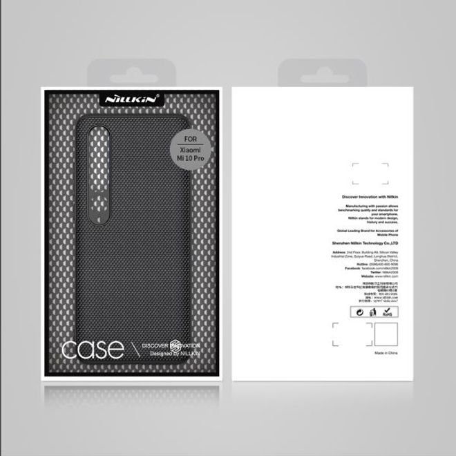 Nillkin - Xiaomi Mi 10 Pro Hülle - Hardcase - Textured Series - schwarz
