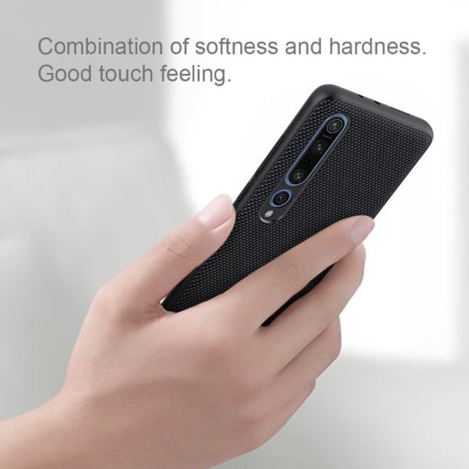Nillkin - Xiaomi Mi 10 Pro Hülle - Hardcase - Textured Series - schwarz