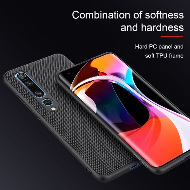 Nillkin - Xiaomi Mi 10 Pro Hülle - Hardcase - Textured Series - schwarz