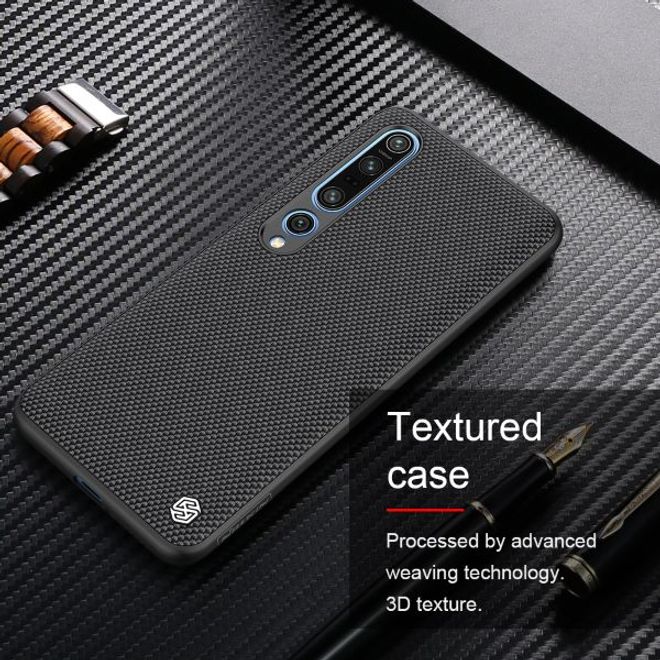 Nillkin - Xiaomi Mi 10 Pro Hülle - Hardcase - Textured Series - schwarz