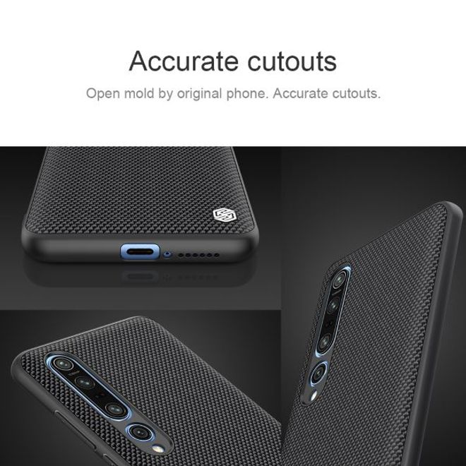 Nillkin - Xiaomi Mi 10 Pro Hülle - Hardcase - Textured Series - schwarz