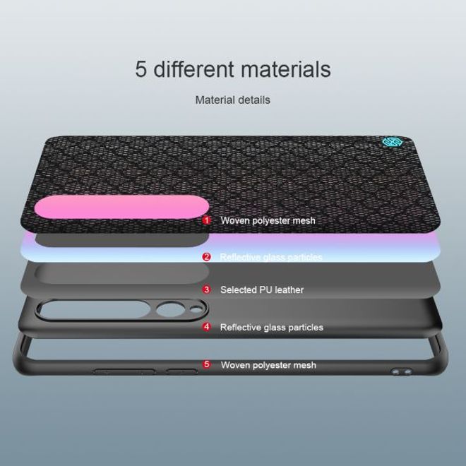 Nillkin - Xiaomi Mi 10 Pro Hülle - Case aus Plastik - Twinkle Series - silber