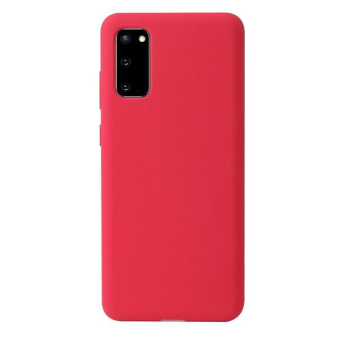 Samsung Galaxy S20 Case - Liquid Silicone Series - rot