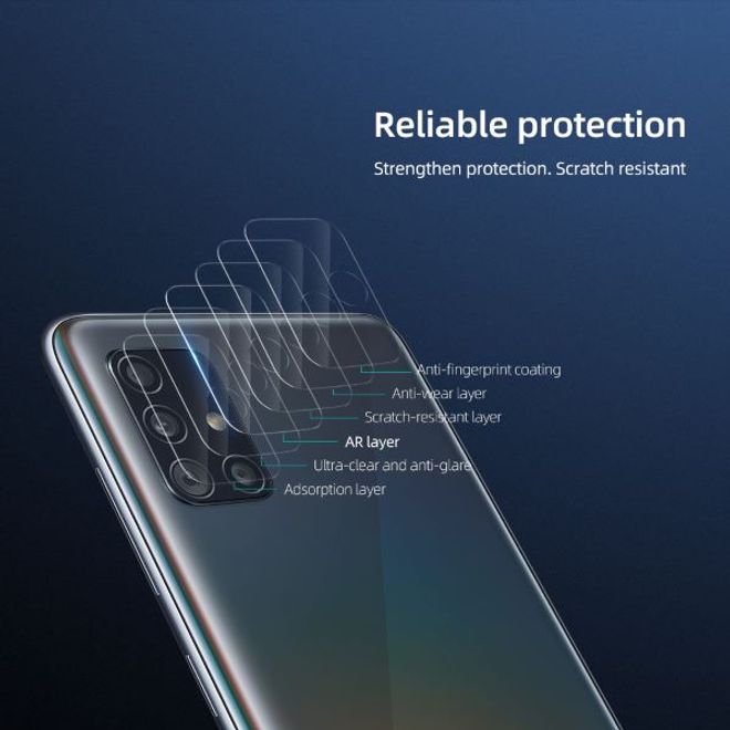 Nillkin - Samsung Galaxy A51 Kamera Schutzglas - InvisiFilm AR Series - transparent