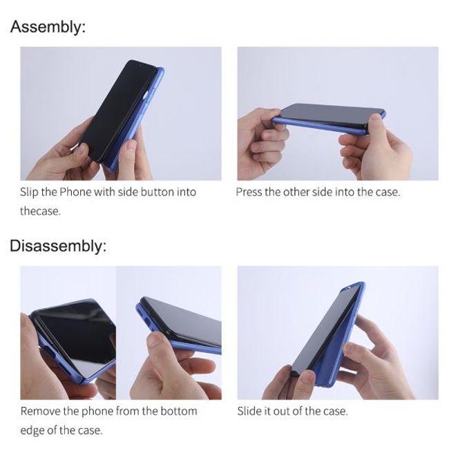 Nillkin - Xiaomi Mi 10 / Mi 10 Pro Hülle - Plastik Case - Super Frosted Shield Series - weiss