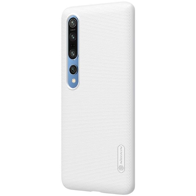 Nillkin - Xiaomi Mi 10 / Mi 10 Pro Hülle - Plastik Case - Super Frosted Shield Series - weiss