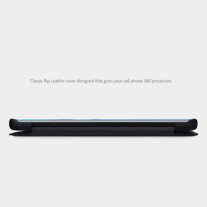 Nillkin - Huawei P40 Pro Hülle - Leder Book Case - Qin Series - braun