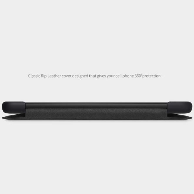 Nillkin - Huawei P40 Hülle - Leder Book Case - Qin Series - schwarz
