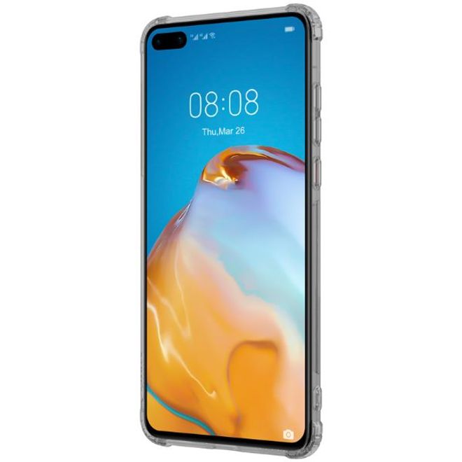 Nillkin - Huawei P40 Hülle - Case aus elastischem Plastik - Nature Soft Series - grau
