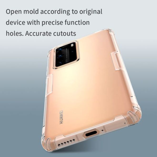 Nillkin - Huawei P40 Pro Hülle - Case aus elastischem Plastik - Nature Soft Series - transparent