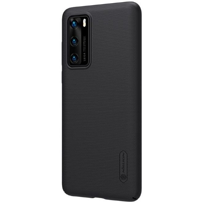 Nillkin - Huawei P40 Hülle - Plastik Case - Super Frosted Shield Series - schwarz