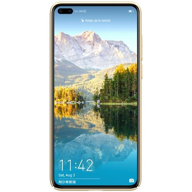 Nillkin - Huawei P40 Hülle - Plastik Case - Super Frosted Shield Series - gold