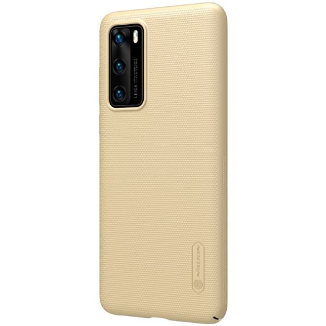 Nillkin - Huawei P40 Hülle - Plastik Case - Super Frosted Shield Series - gold