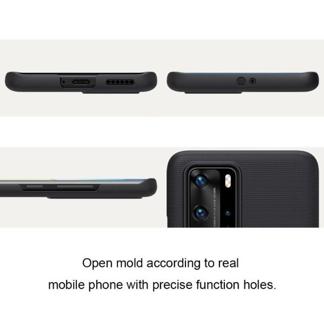 Nillkin - Huawei P40 Pro Hülle - Plastik Case - Super Frosted Shield Series - gold