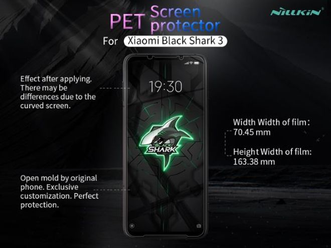 Nillkin - Xiaomi Black Shark 3 Display Schutzfolie - Matt Anti-Glare - Matte Whole Set Series