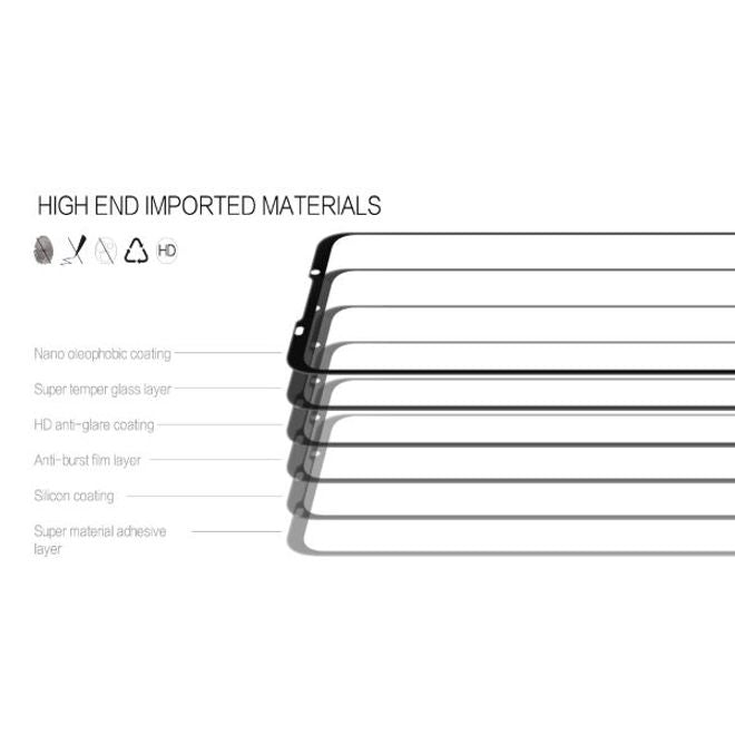 Nillkin - Xiaomi Black Shark 3 Schutzfolie - aus gehärtetem Glas - CP+ Pro Series - schwarz